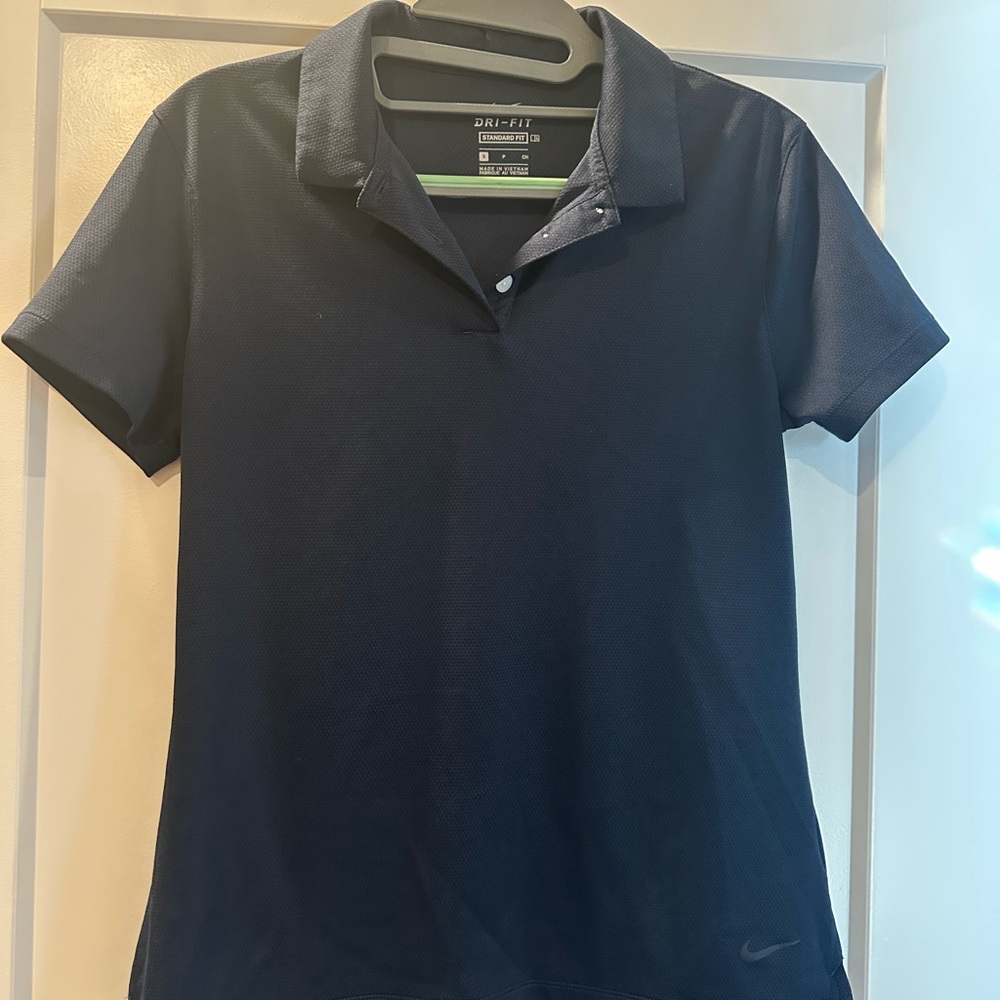 ⭐️Like New⭐️Women’s Nike Golf Dri-FIT Navy Polo Shirt Size S
